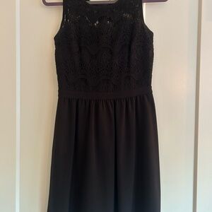 Lilly Pulitzer Black Lace Dress